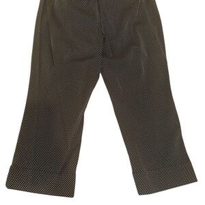 Lane Bryant Black & White dotted Cropped Dress Pants Plus size 14
